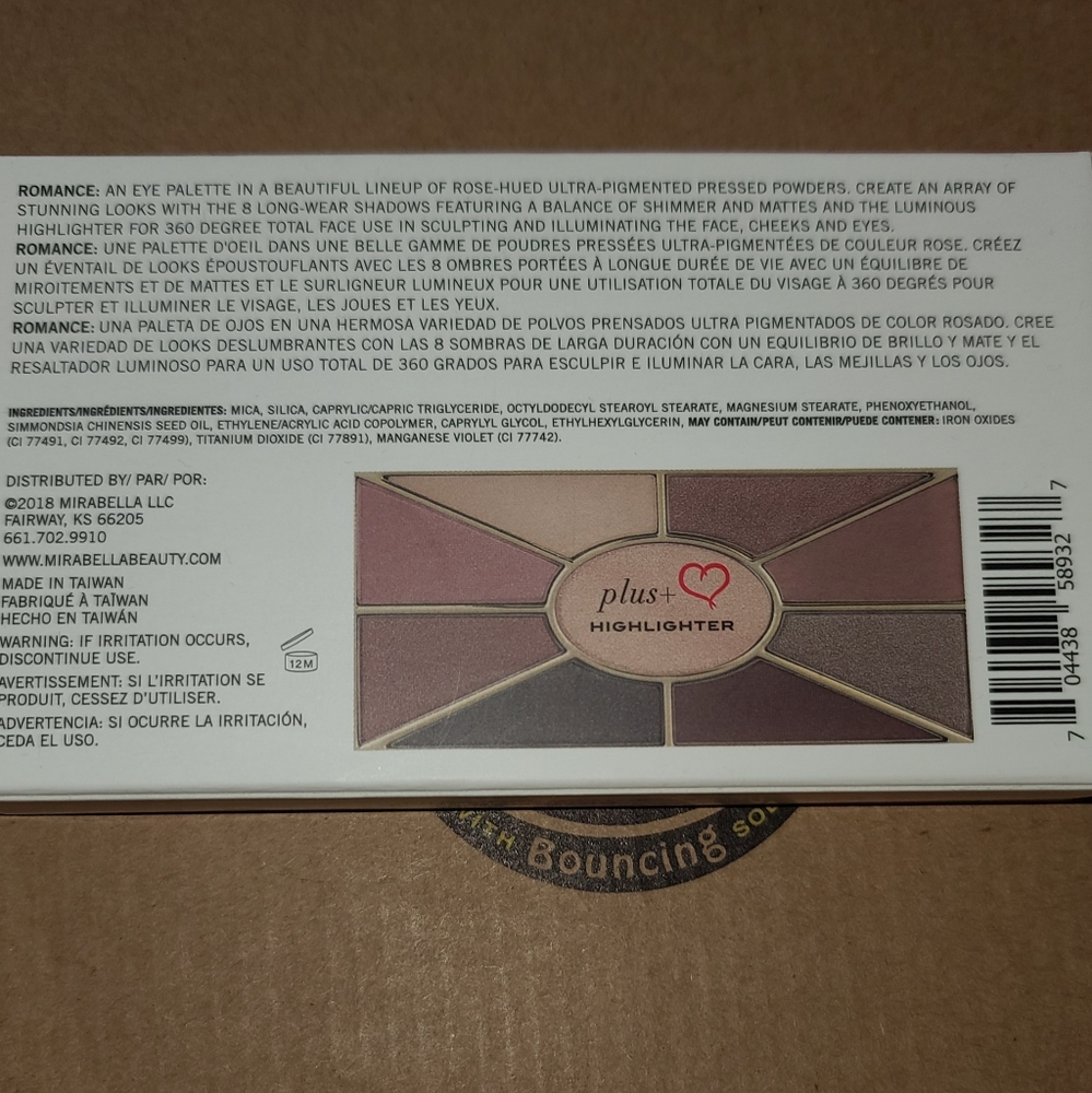 Mirabella Eyeshadow Palette - Picture 4 of 13